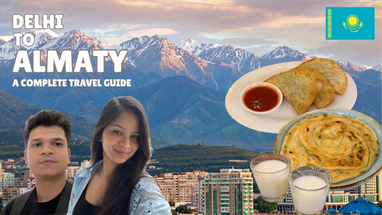 Delhi to Almaty 🇰🇿| Day 1 | Complete Travel Guide | Free Visa, Currency, Immigration & Local Food