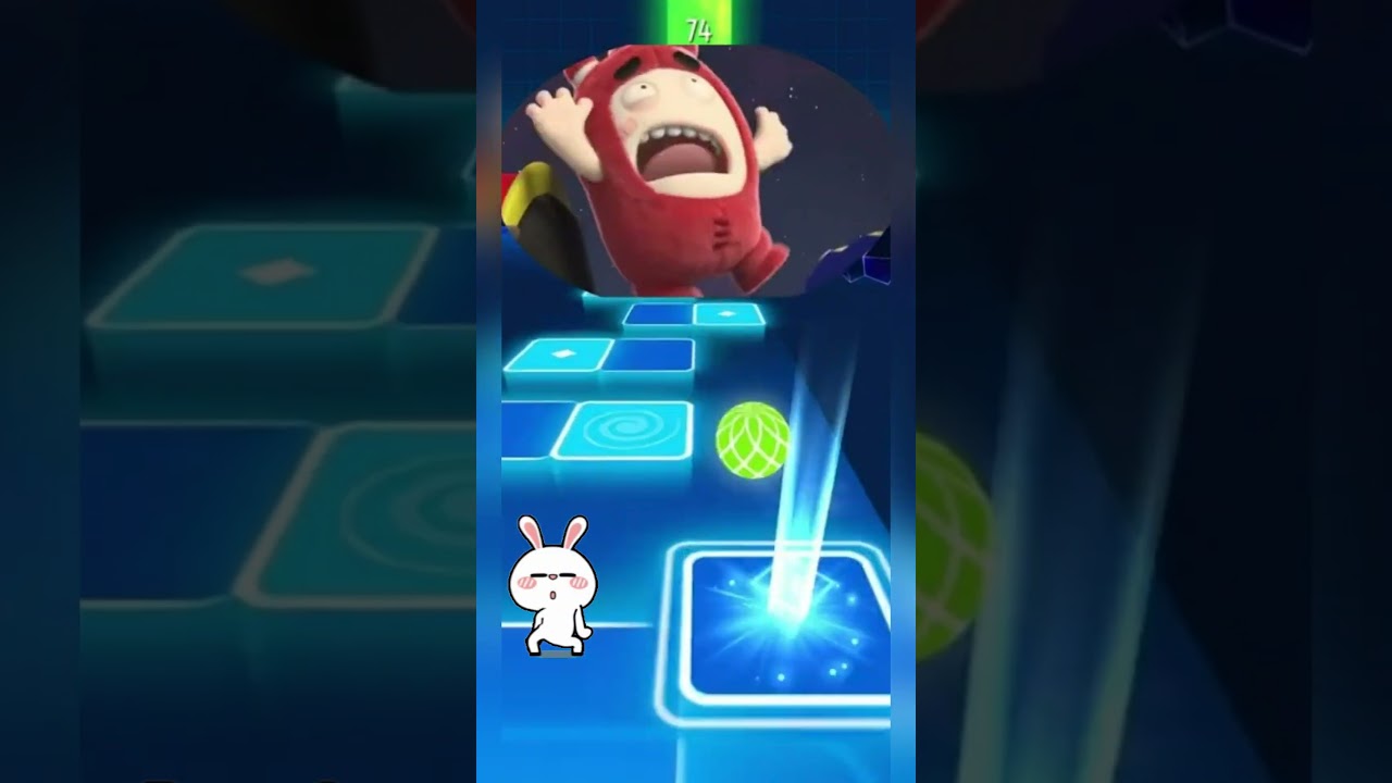 All Oddbods Tiles hop