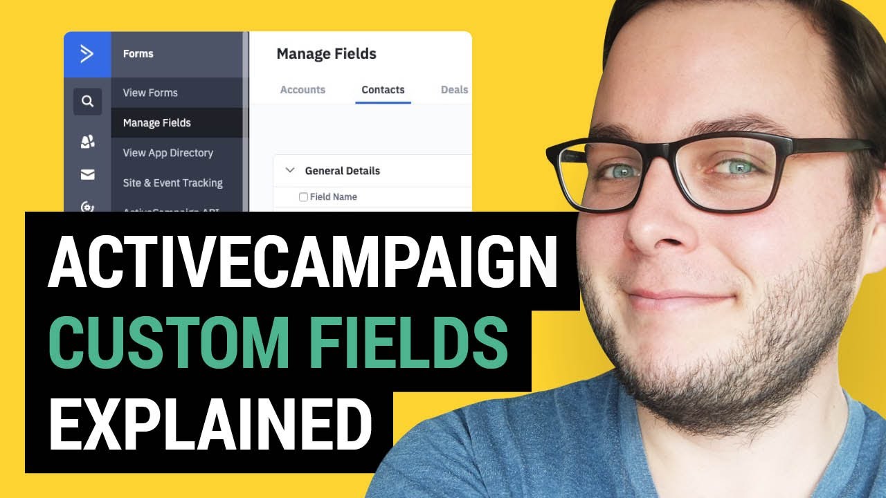 Учебное пособие ActiveCampaign: пользовательские поля