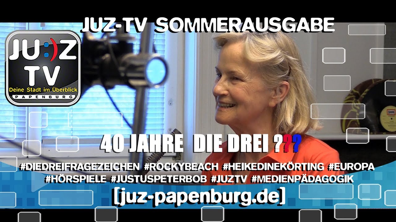 JUZ TV Spezial - 40 Jahre die drei Fragezeichen