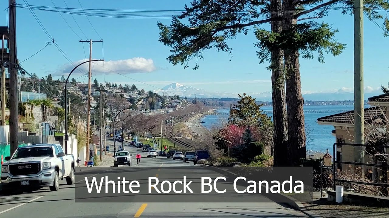 Scenic Drive in White Rock BC Canada | City by the Sea