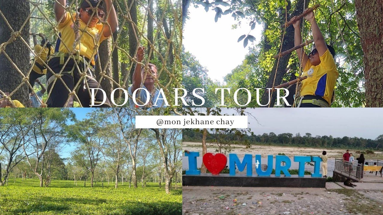 Ep1 Educational Tour to Dooars | শিক্ষামূলক ভ্রমণে ডুয়ার্স | জঙ্গল সাফারি | মূর্তি নদী |  excursion