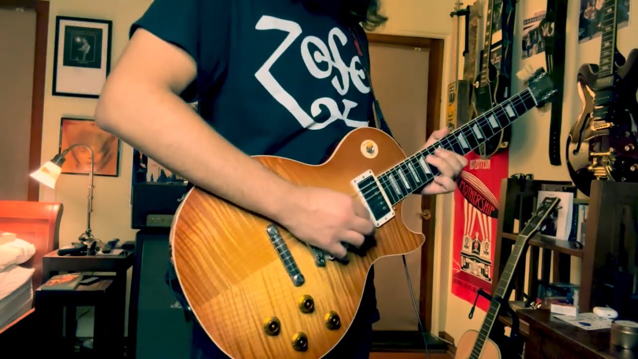 Dazed and Confused Live TSRTS [Part 3] - Led Zeppelin (Jimmy Page Main Solo Cover)