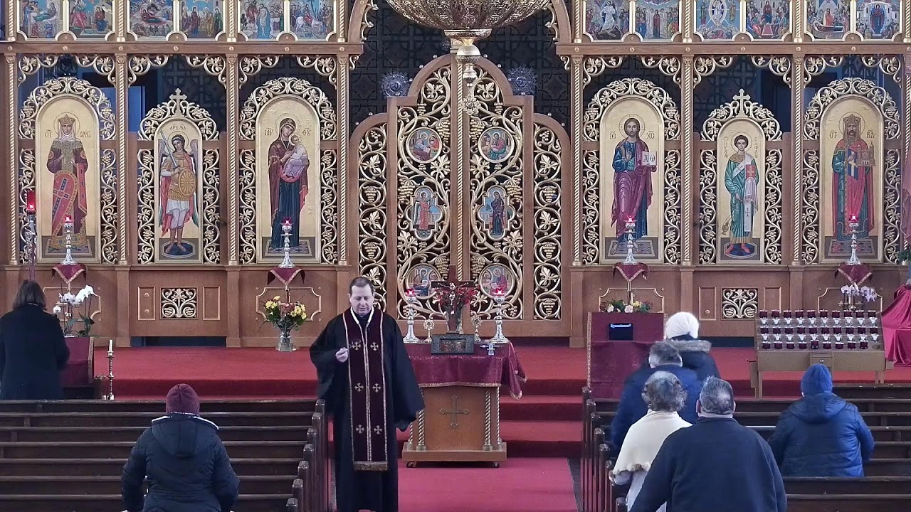 УТРЕНЯ, Початок св. Великого Посту