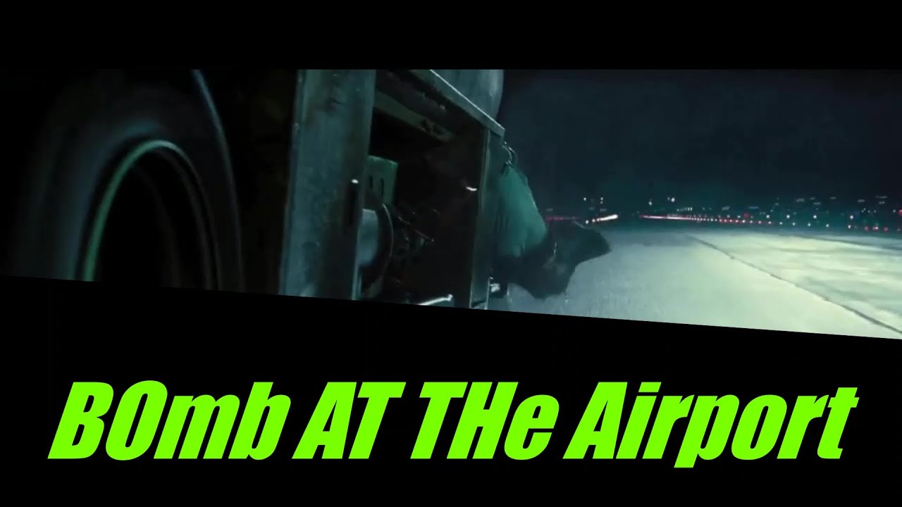 James Bond -  007 Bomb At the Airport Scene