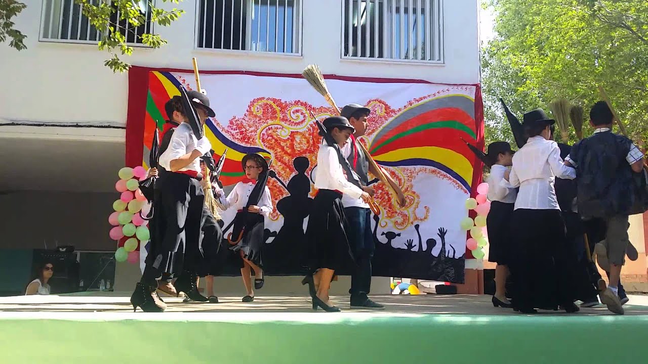 MARY POPPINS - 4º B - FIESTA FINAL DE CURSO 2015 CEIP SIERRA ARANA