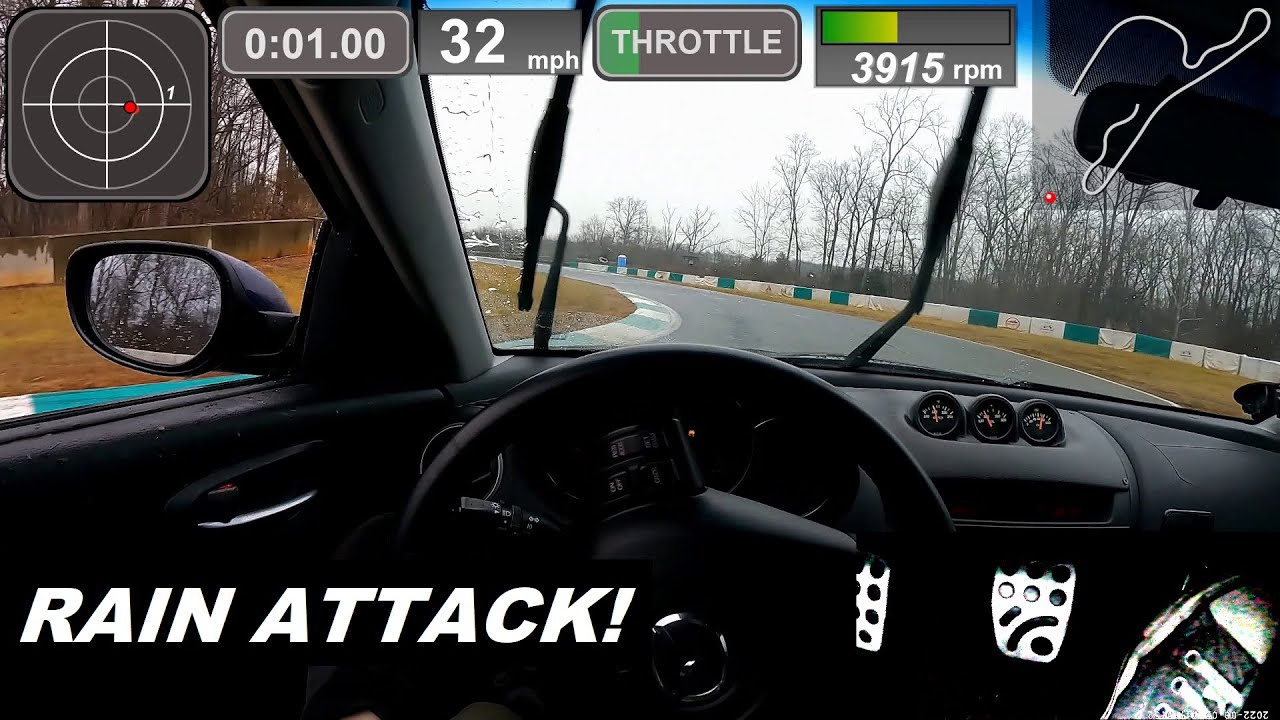 MAZDA RX-8 | TRACKCROSS IN RAIN