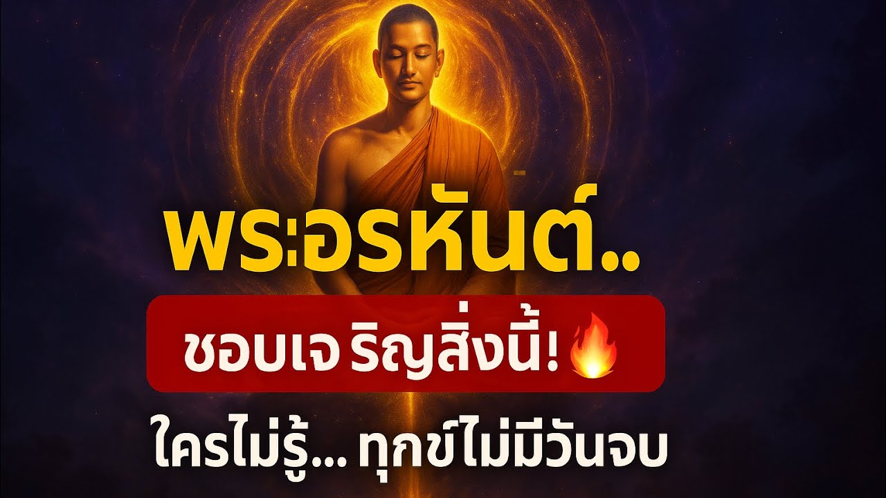 พระอรหันต์…ชอบเจริญสิ่งนี้! ใครไม่รู้…ทุกข์ไม่รู้จบธรรมะที่พระอรหันต์ทั้งหลายเจริญอยู่เสมอ