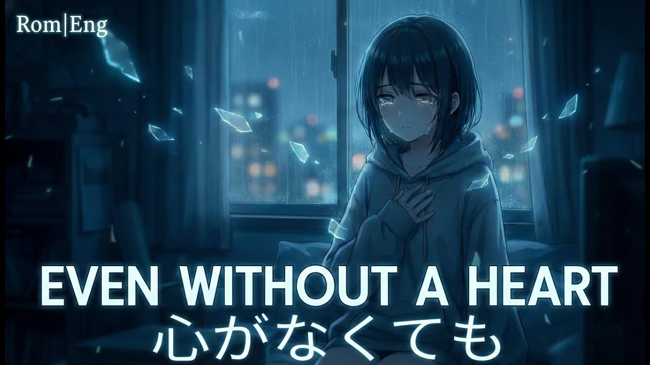Japanese Sadsong | Kokoro ga Nakutemo (心がなくても) - Lyrics & Translation Rom/Eng | Lyrics Video