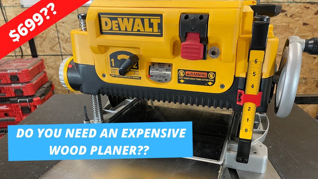 A Beast Of A Wood Planer || DeWALT DW735 || Lets Check It Out