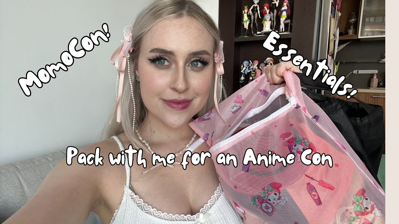 Pack with me for an anime convention!!!