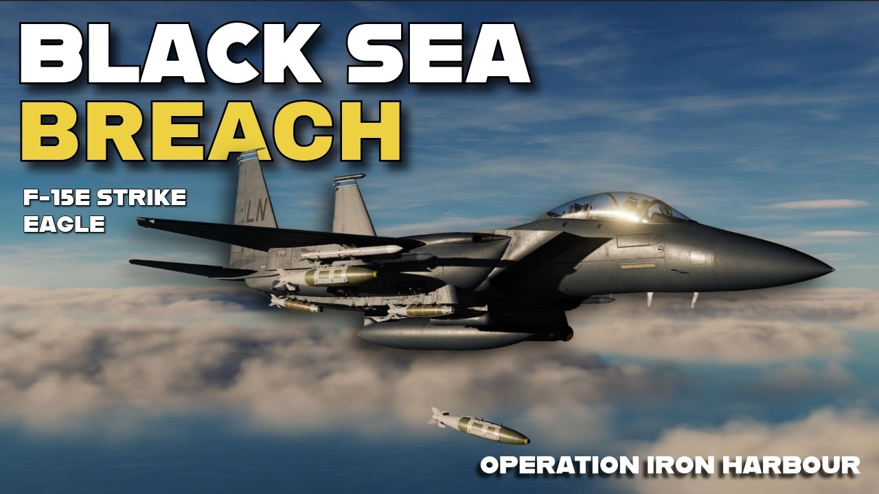 F-15E Strike Eagle kontra CIĘŻKIE IADS | Operacja Iron Harbour [DCS]