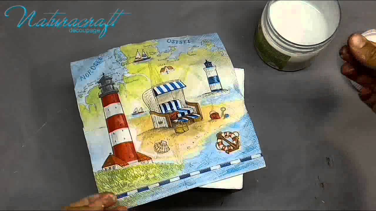 Decoupage Tutorial - Tissue Box