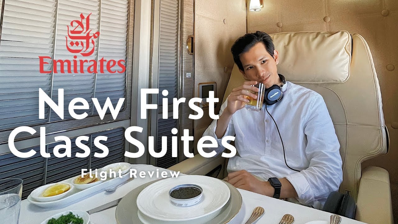 CAVIAR? FOR BREAKFAST?! | Emirates New ‘Game Changer’ First Class Suite FLIGHT REVIEW
