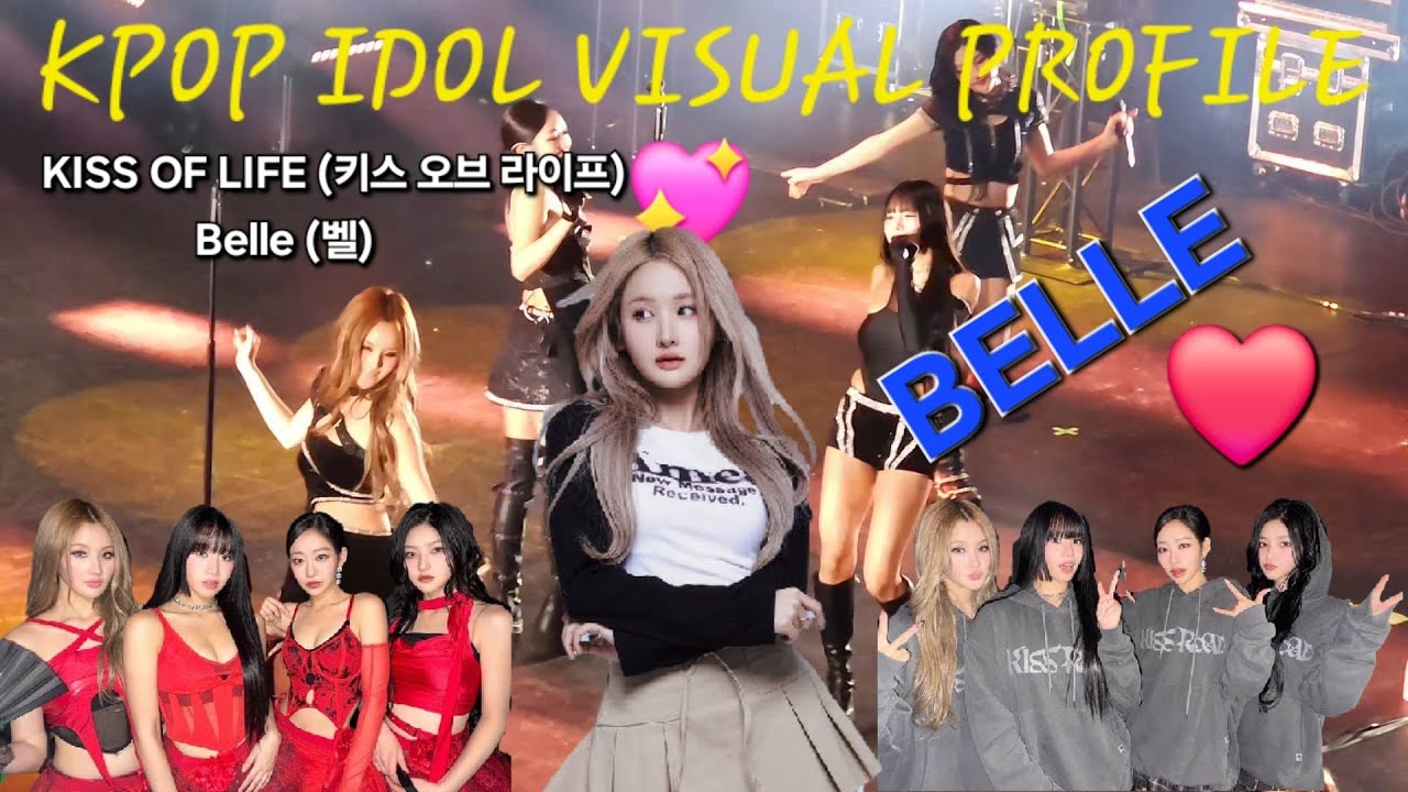 KISS OF LIFE (키스 오브 라이프) BELLE (벨) KPOP Idol Visual Profile