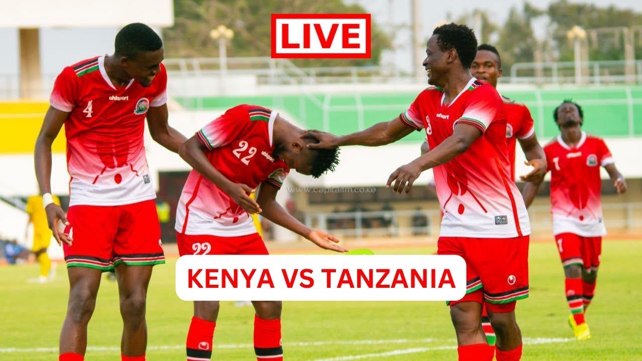 LIVE: KENYA VS TANZANIA GAME | U20 AFCON CECAFA QUALIFIERS