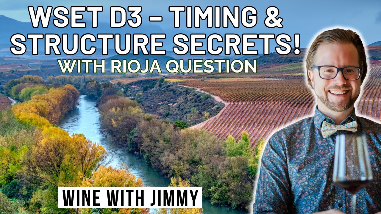WSET Diploma D3 Exam Technique | Rioja Age-Category Question Breakdown & Timing Strategy