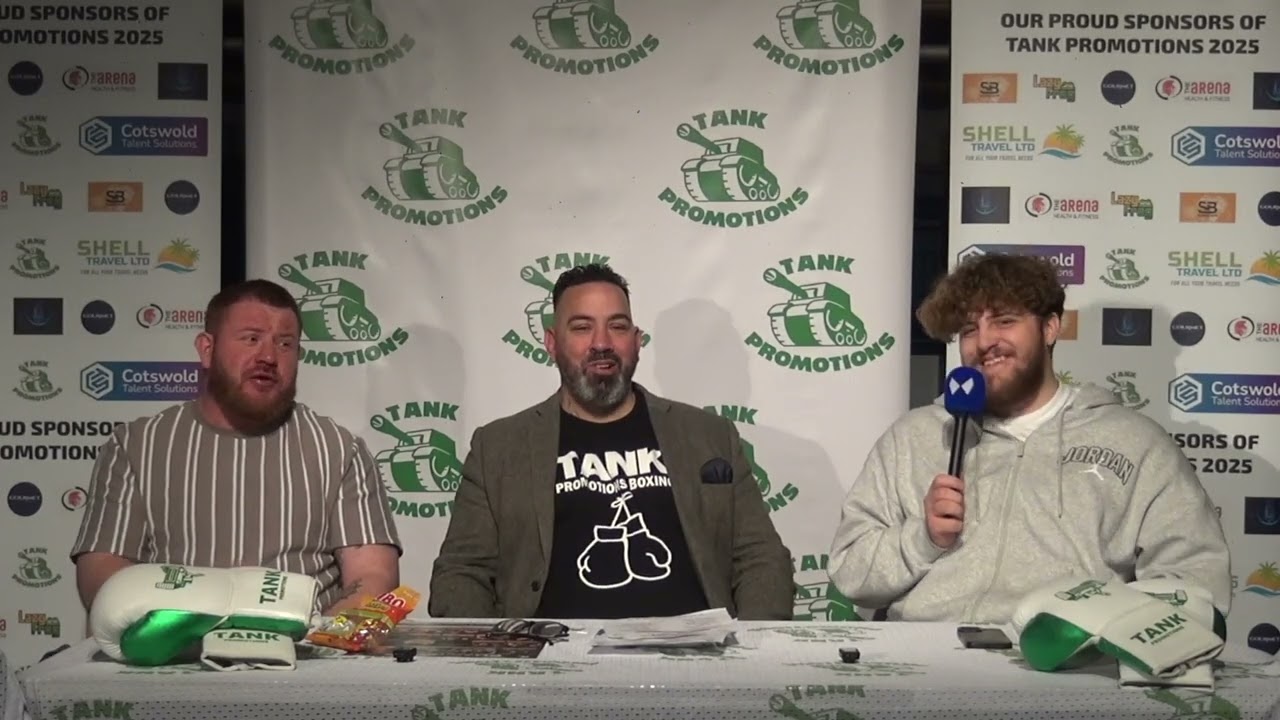 Tank Promotions Press Conference Swanny Vs Martin Mills