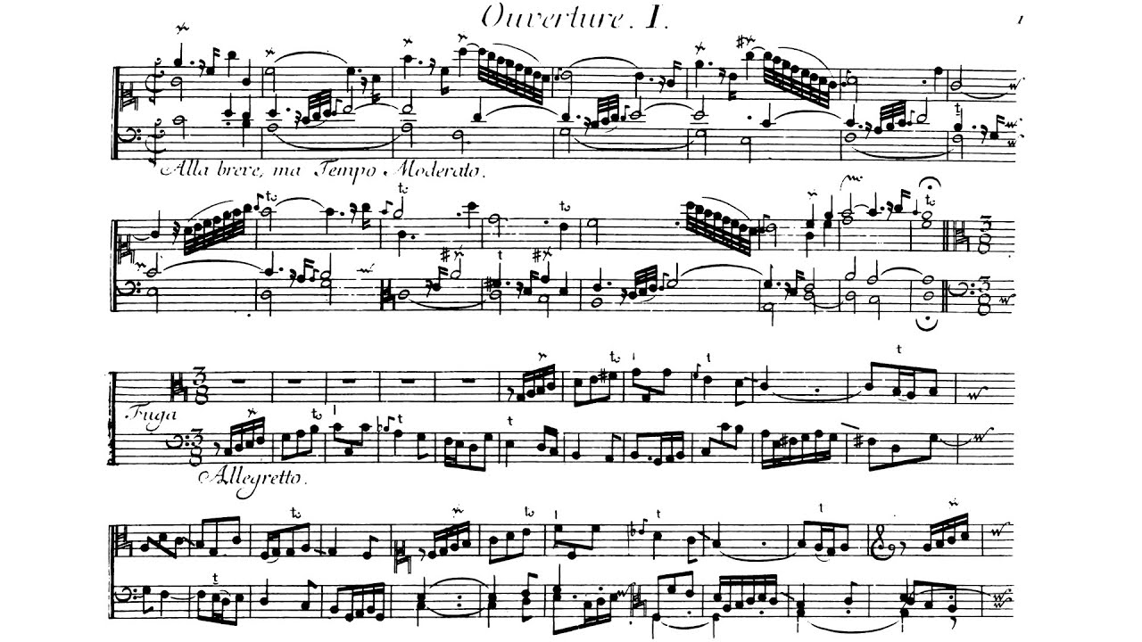 Gottlieb Muffat - Componimenti Musicali No. 1 in C (MC A13)