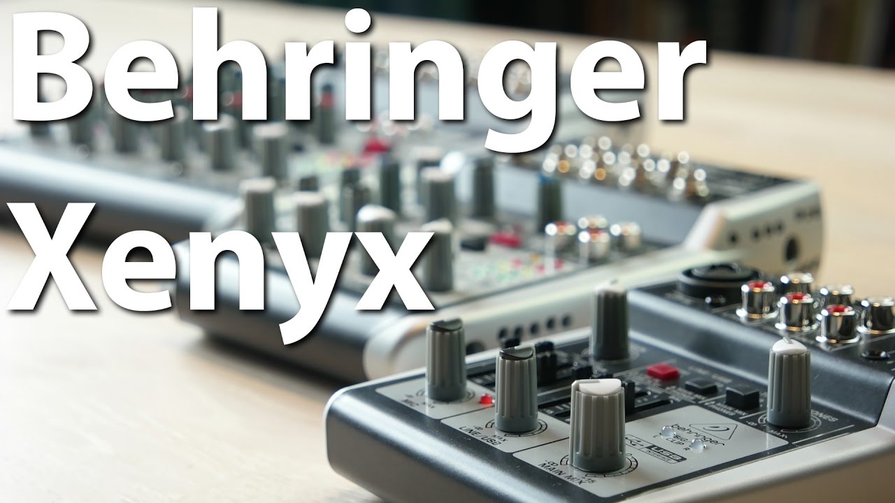 Mischpulte im Test - Behringer Xenyx 302USB, Q502USB, Q802USB, Q1002USB und Q1202USB im Vergleich
