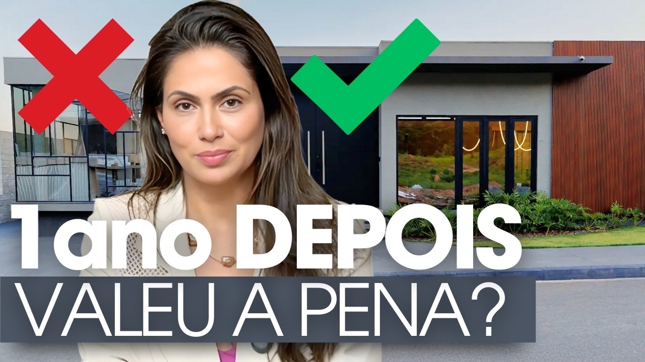 1 ANO DEPOIS: Valeu a Pena Construir? 12 DIFERENÇAS Cruciais entre Alvenaria X Steel Frame?