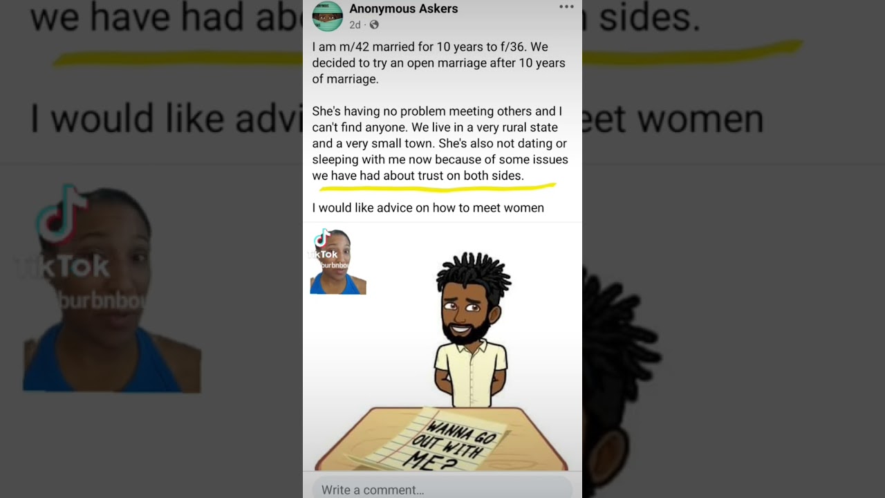 Сообщение о сожалении по поводу открытого брака 📯📣