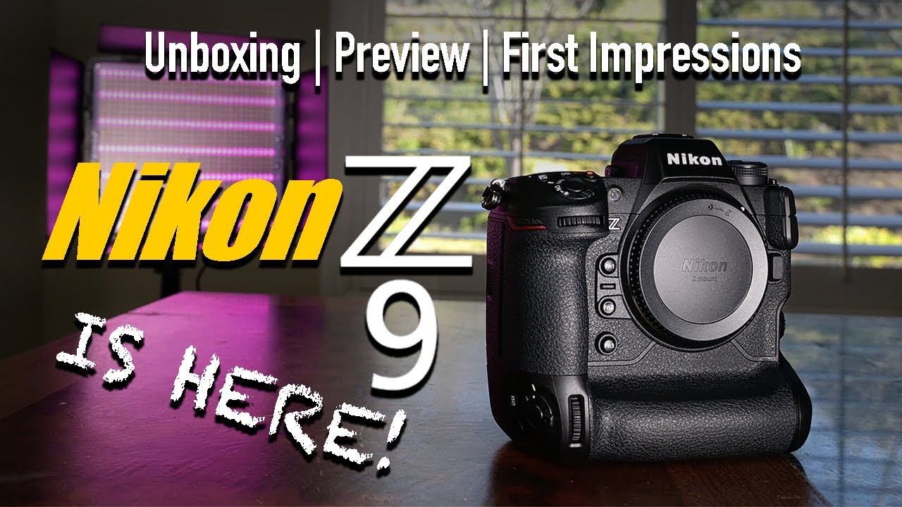Моя Nikon Z9 здесь! Вау!! Предварительный обзор, распаковка и первые впечатления от Nikon Z 9.