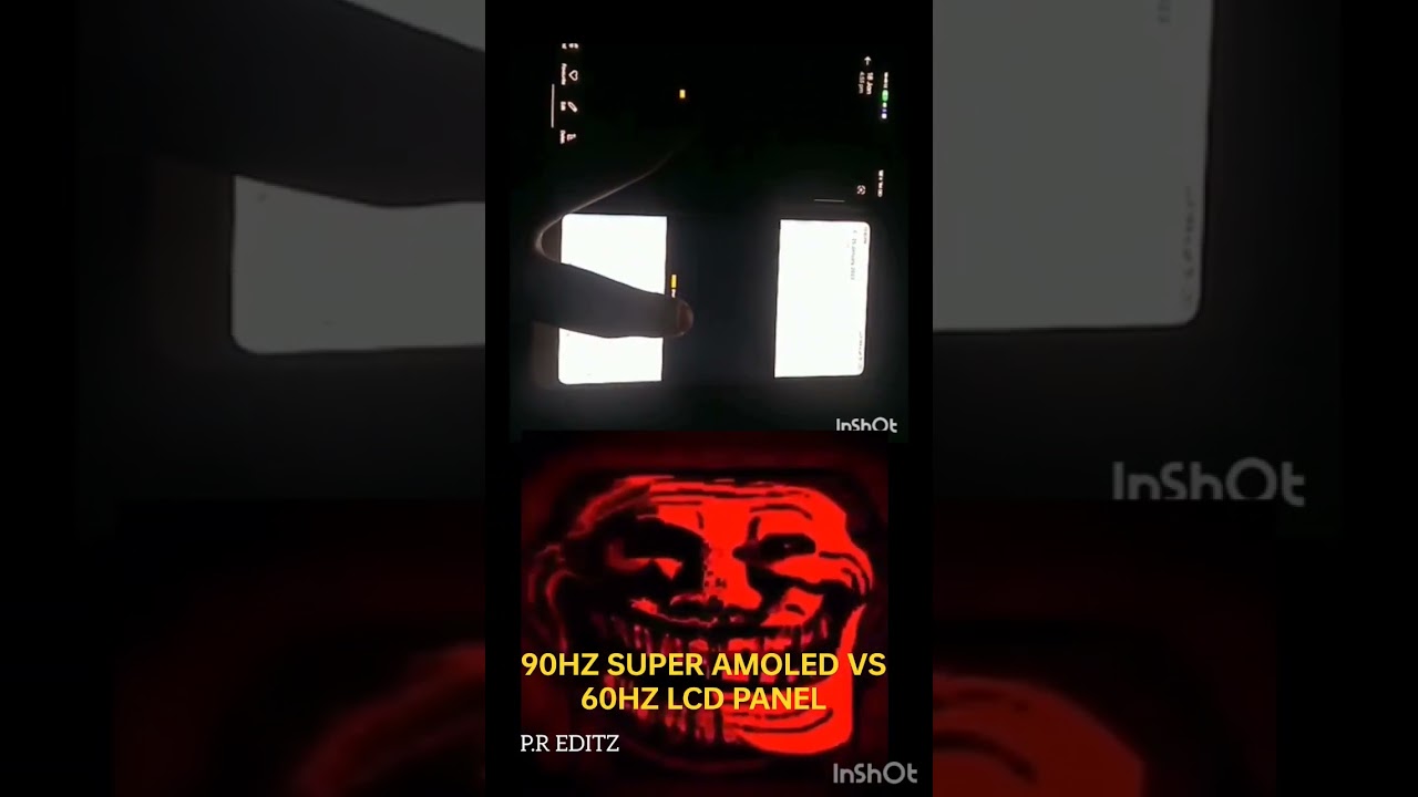 THE BIGGEST DIFFERENCE BETWEEN 90HZ SUPER AMOLED SCREEN VS 60HZ LCD PANEL #impossible #nonstopgaming