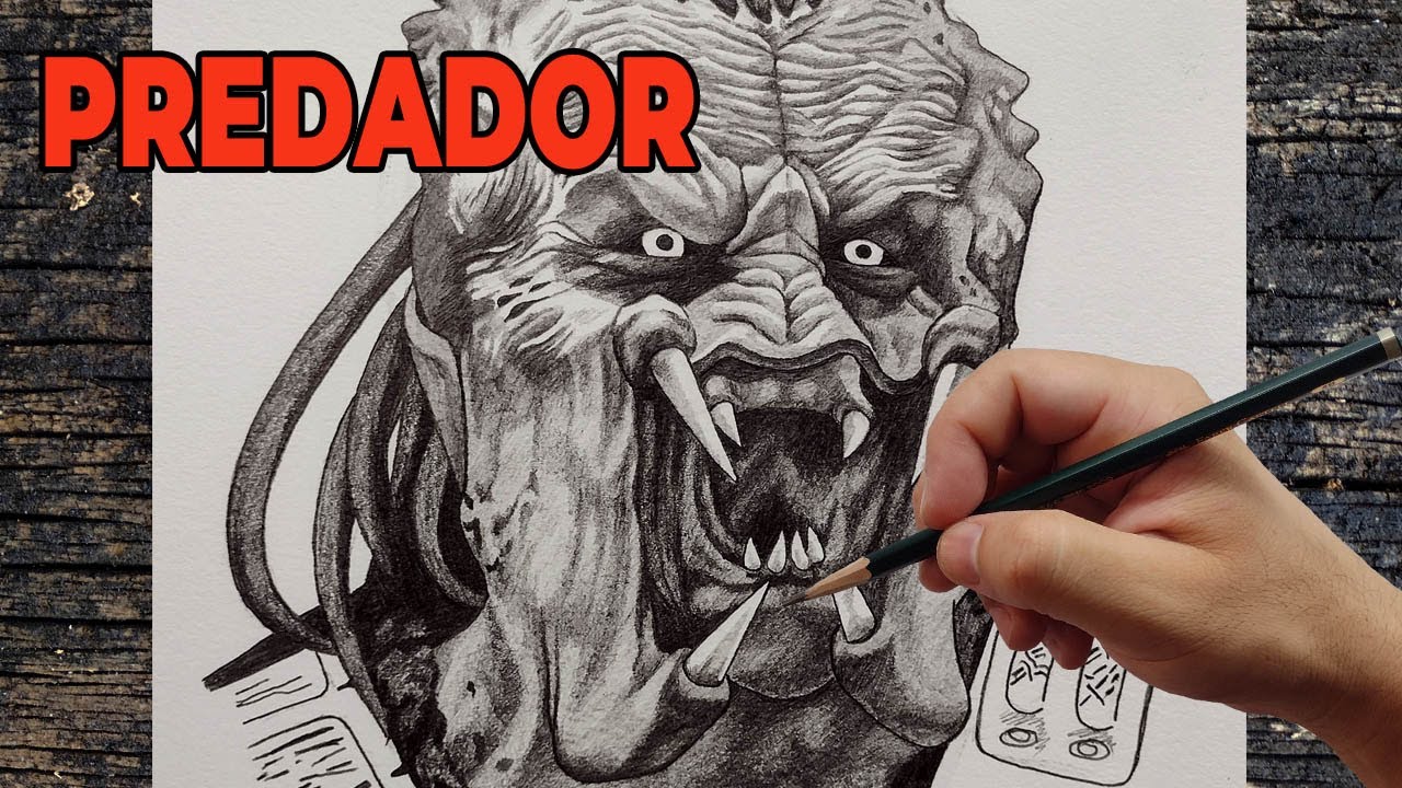 Como Desenhar o Predador | Método Loomis | Terras Selvagens