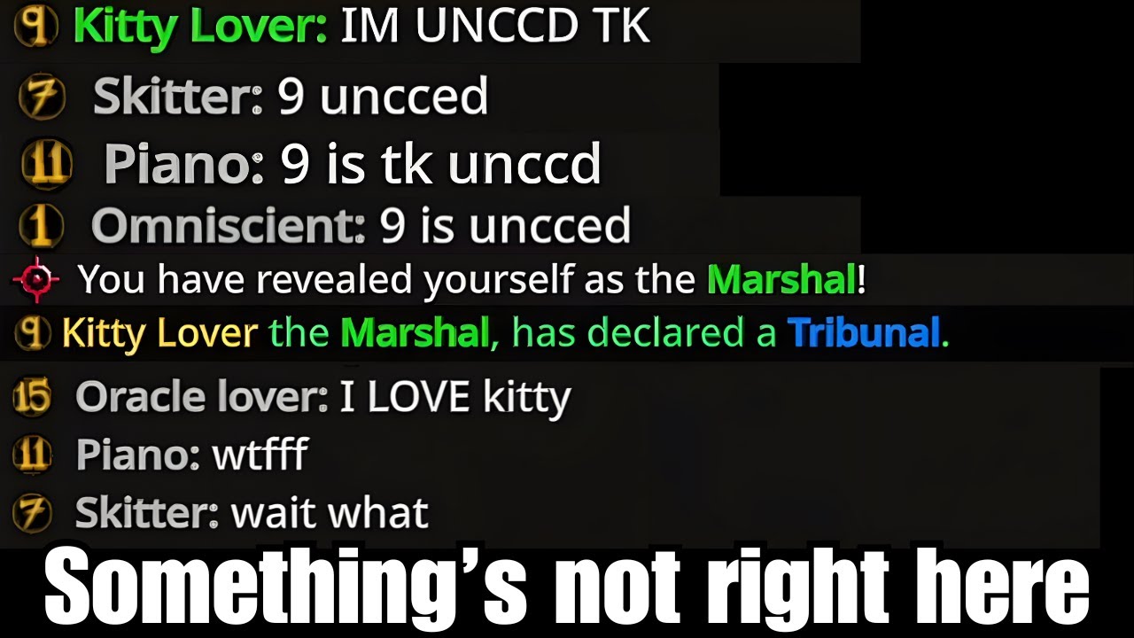 I am the UNCCD TK as The Marshal - Pandora Jackal Returns | Better Town of Salem 2