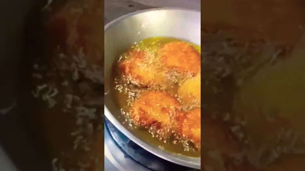 ASMR Satisfying Frying SOUND (ukoy) 