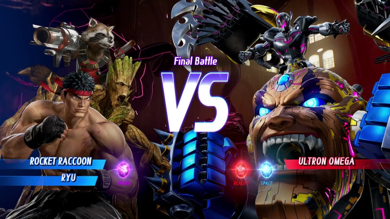 Requested MARVEL VS. CAPCOM: INFINITE Rocket Raccoon and Ryu Arcade Gameplay