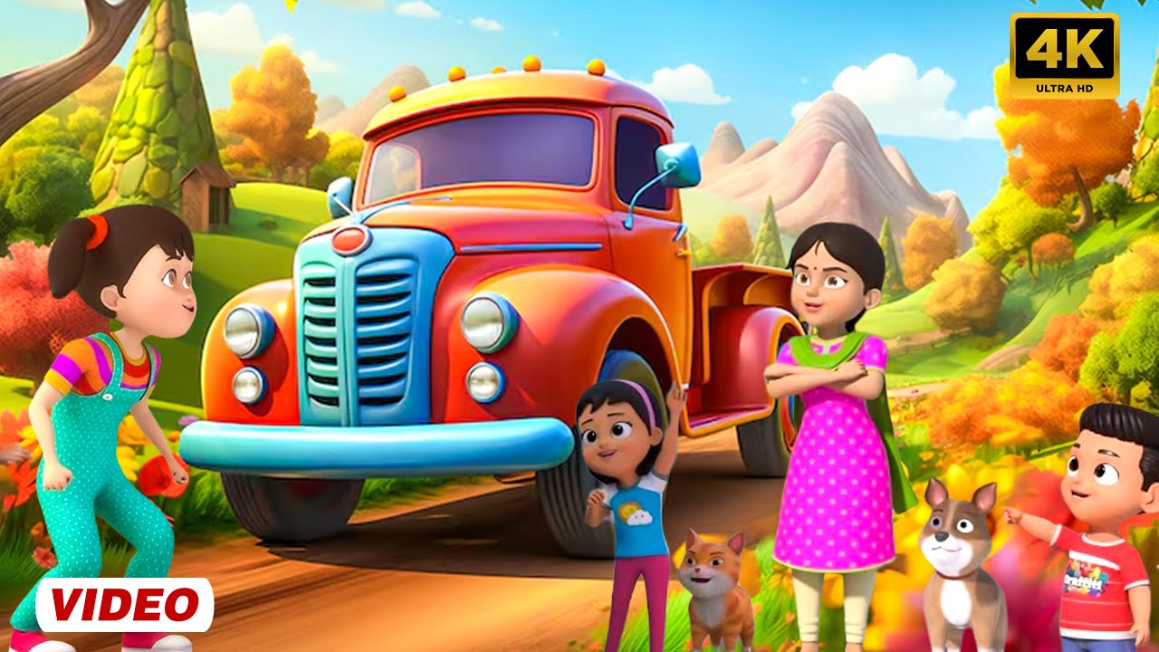 गाड़ी आयी छुक छुक - Full Rhyme in Hindi | Gadi Aayi Gadi Aayi Chuk Chuk Rhyme | Kids Rhyme in Hindi