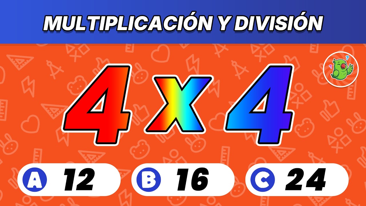 1. ¡El Quiz Definitivo de las Tablas de Multiplicar! (1-10) ✖️🏆 (Viral)
