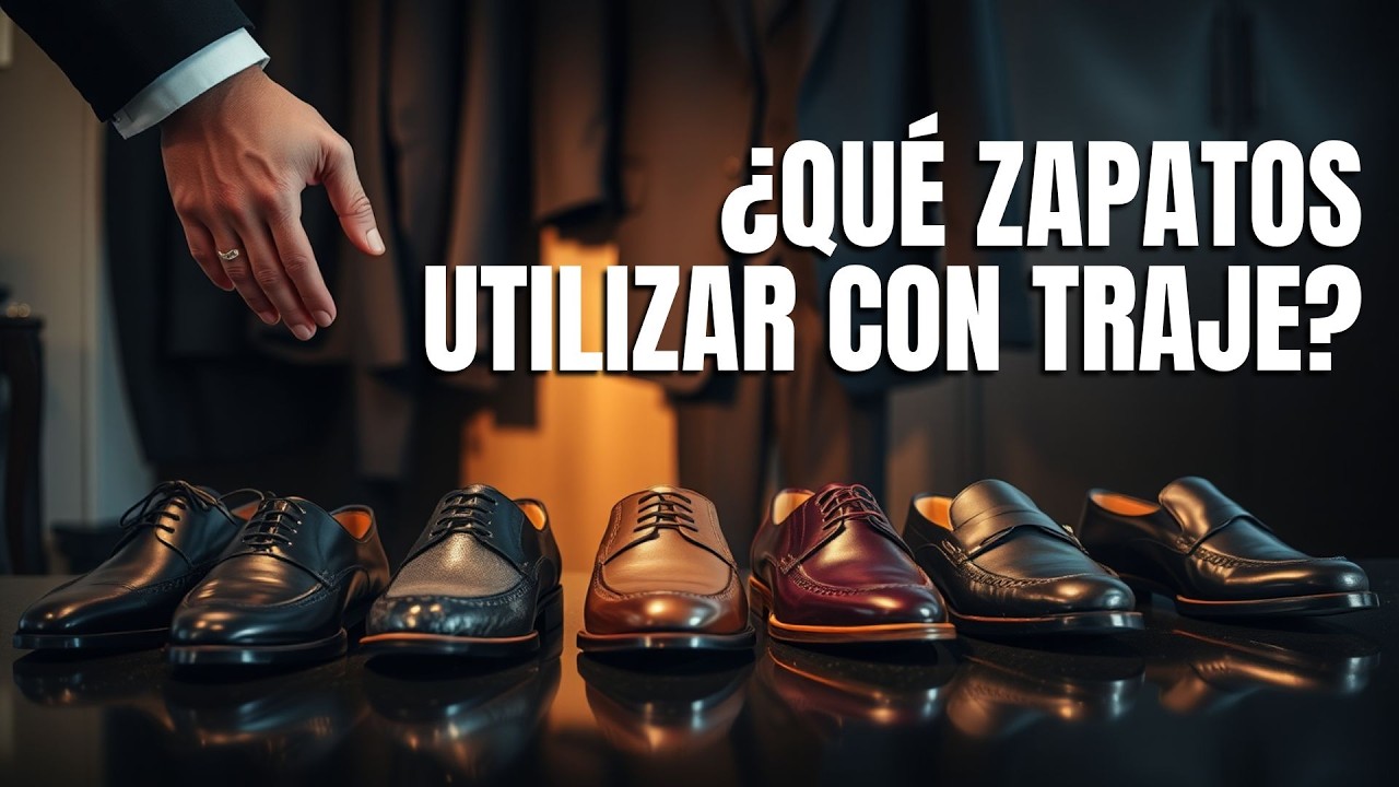 ¿Cómo elegir los Zapatos para un Traje CORRECTAMENTE? ✅ [Azul/Gris/Negro]