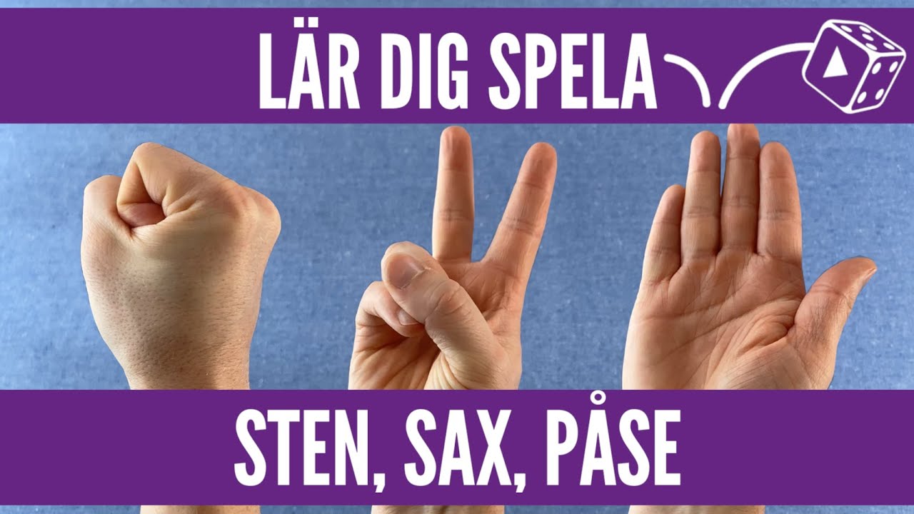 Lär dig spela Sten, Sax, Påse!
