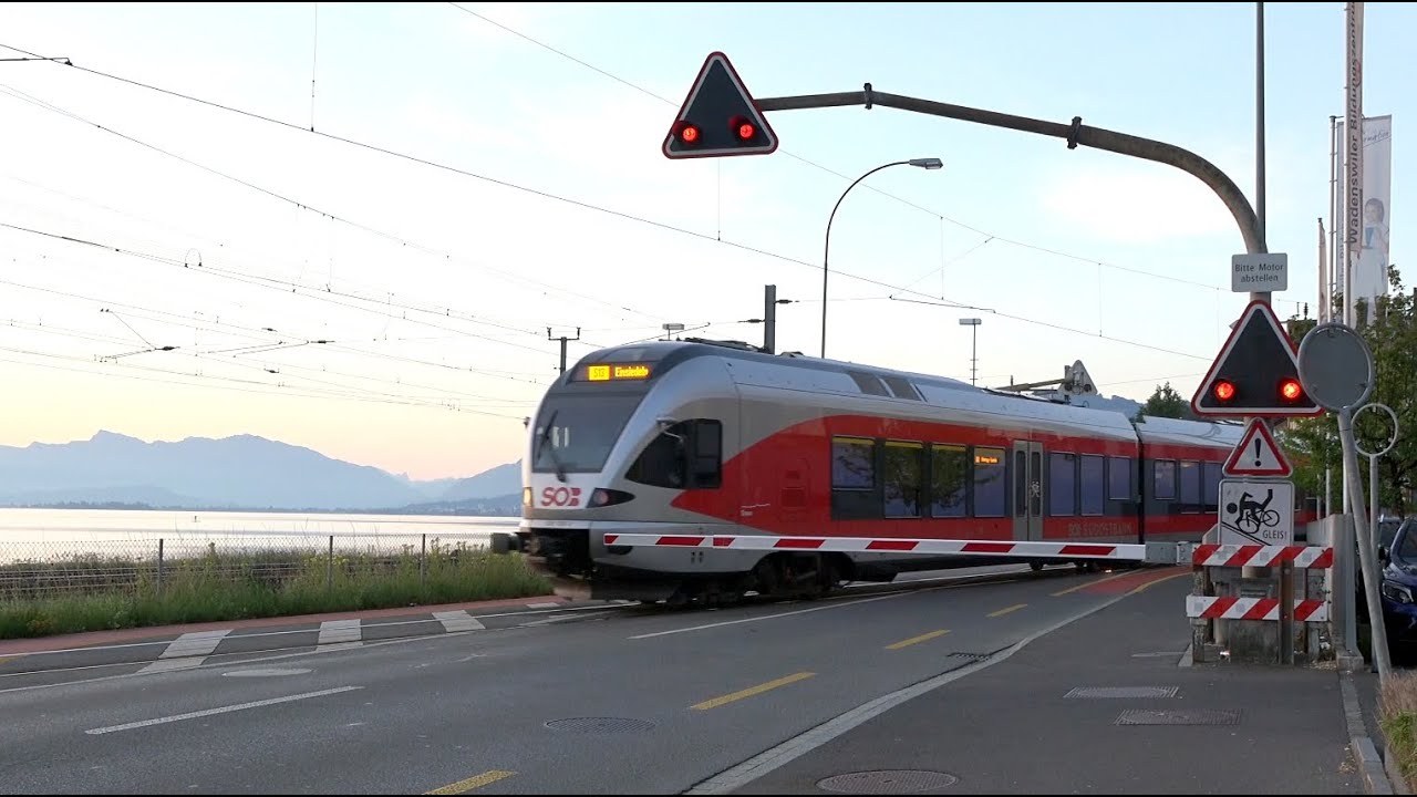 Railroad Crossing -  Wädenswi (CH) - Bahnübergang Seestrasse