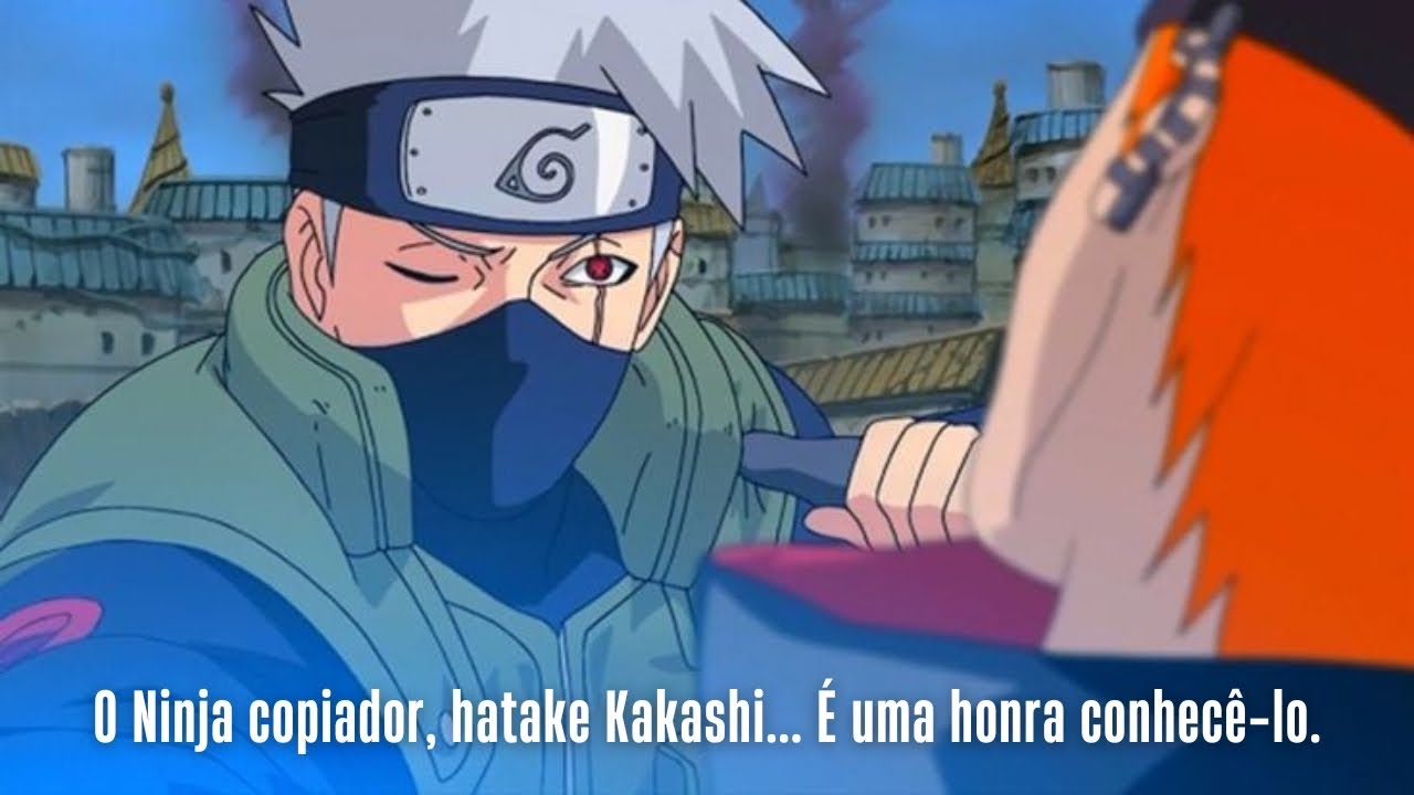 PAIN FICA HONRADO AO ENFRENTAR KAKASHI DO SHARINGAN / KAKASHI VS PAIN / RINNEGAN vs MANGEKYOU