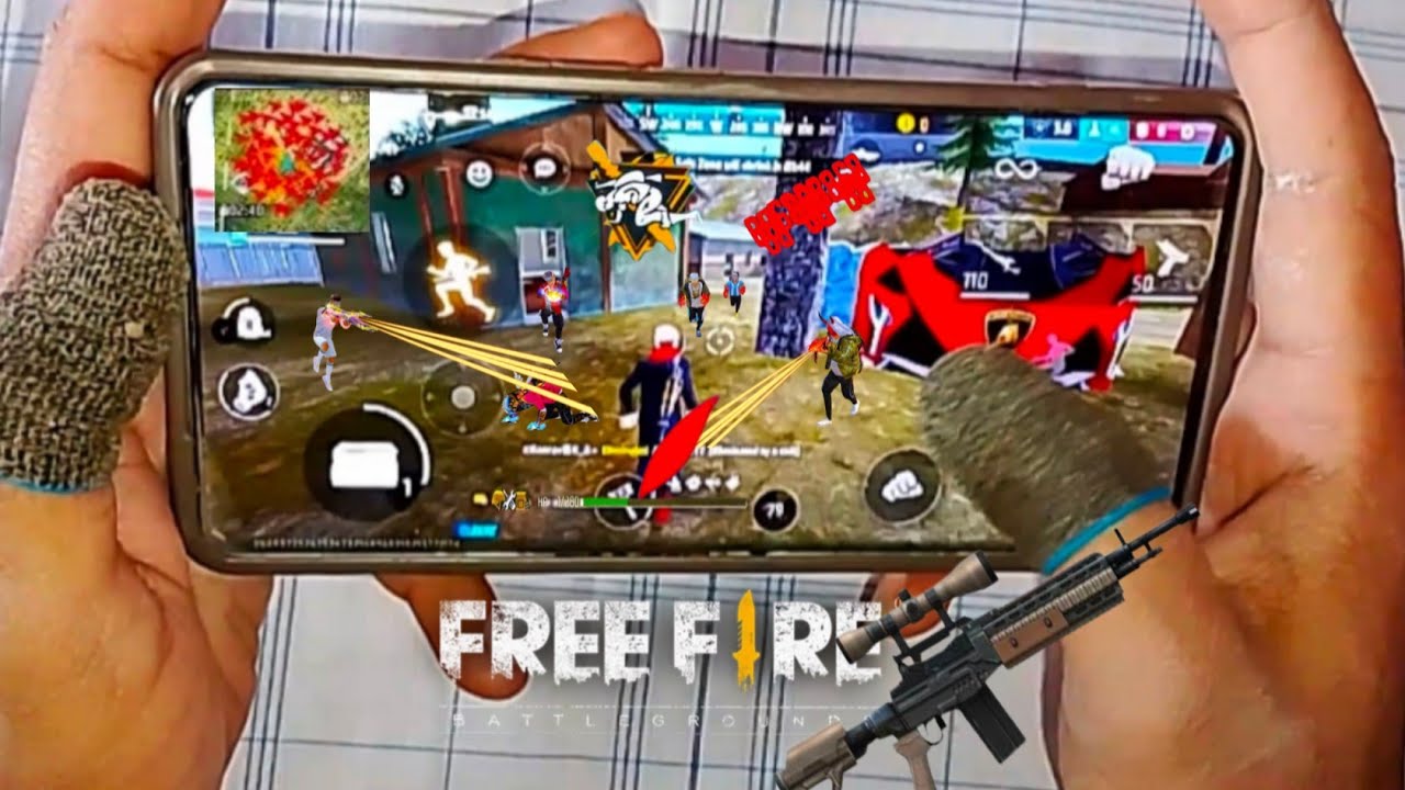 Handcam 🎯 Solo Vs Squad 📱 woodpecker Headshot Booyah 🔥 Bermuda Full map 