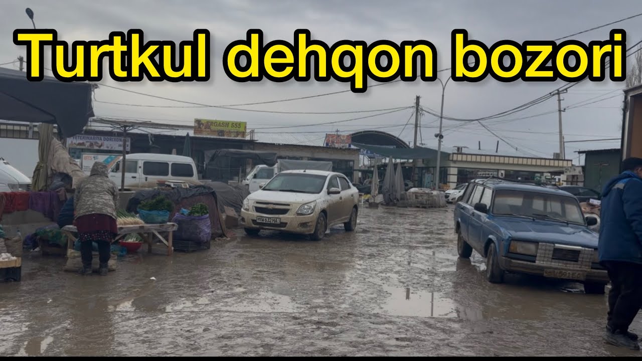 Dehqon bozor Turtkul 10-fevral, 2026