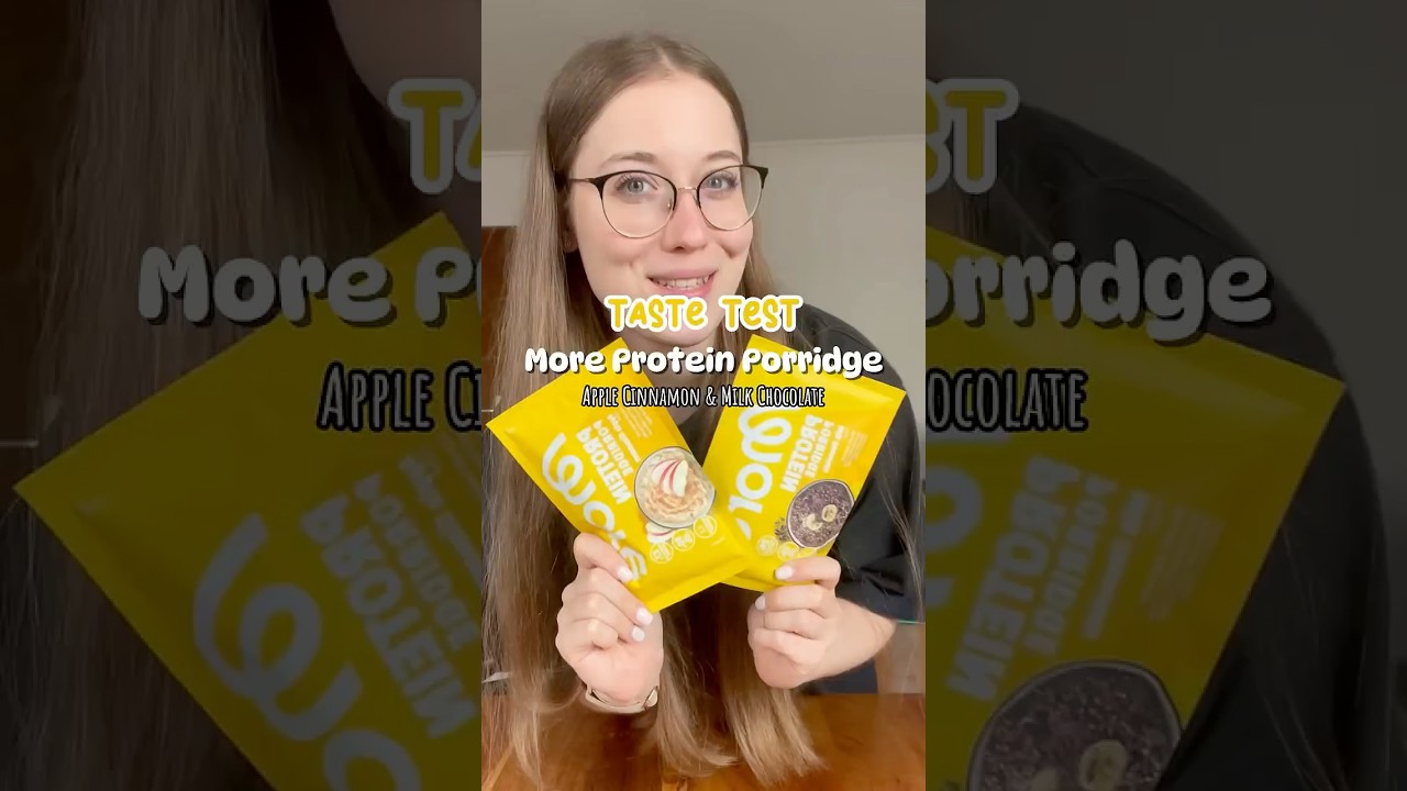 TASTE TEST | More Protein Porridge. Kennt ihr den? #morenutrition #protein #porridge #tastetest