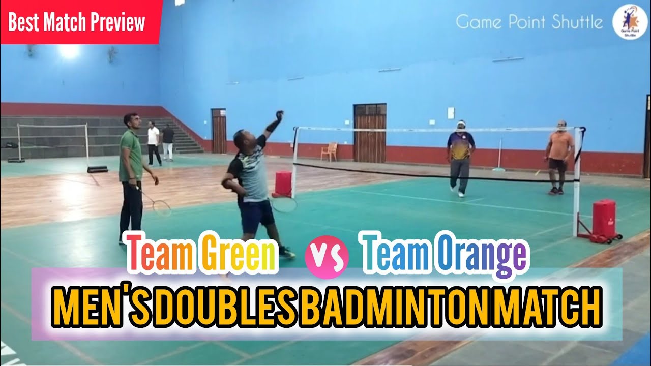 🔥Unbelievable Rallies🏸🔥Men's Doubles #match #badminton #video #sports #smash #trending #knockout 