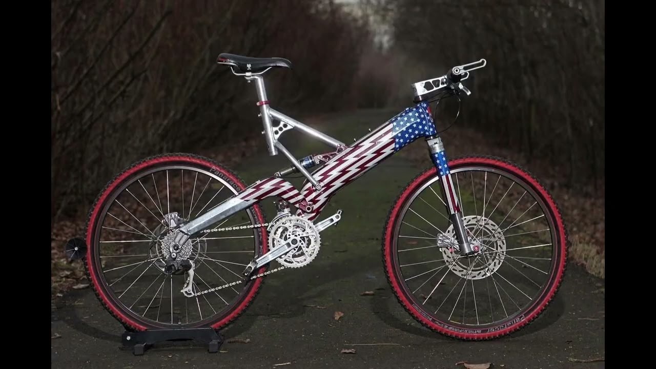 most important  old school dh forks  and retro rock shox mountain cycle san andreas