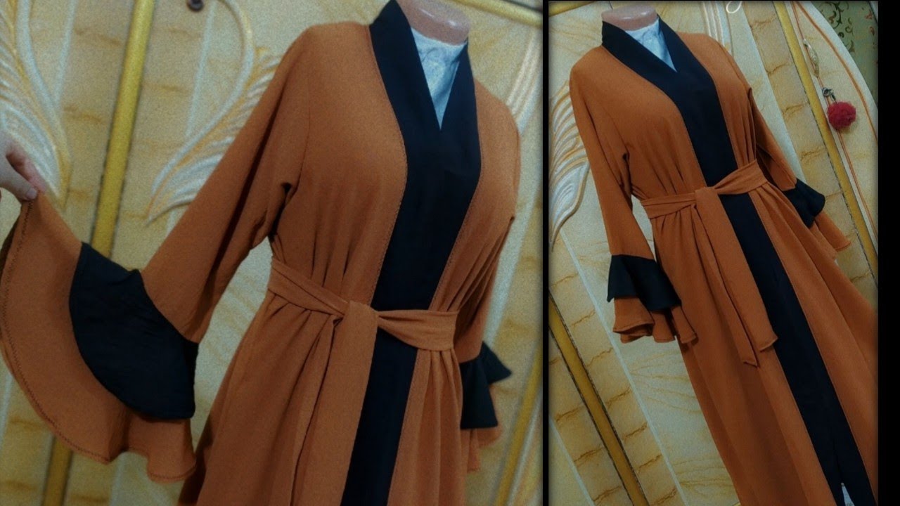 طريقه فصال البشت الدوام كلش حلو ومرتب   #قياس 2XL