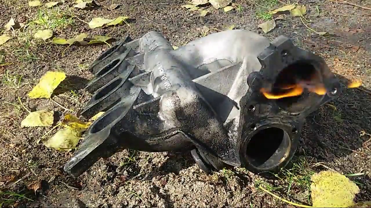 Renault Laguna 2 demontaż EGR-a i czyszczenie kolektora ssącego.
