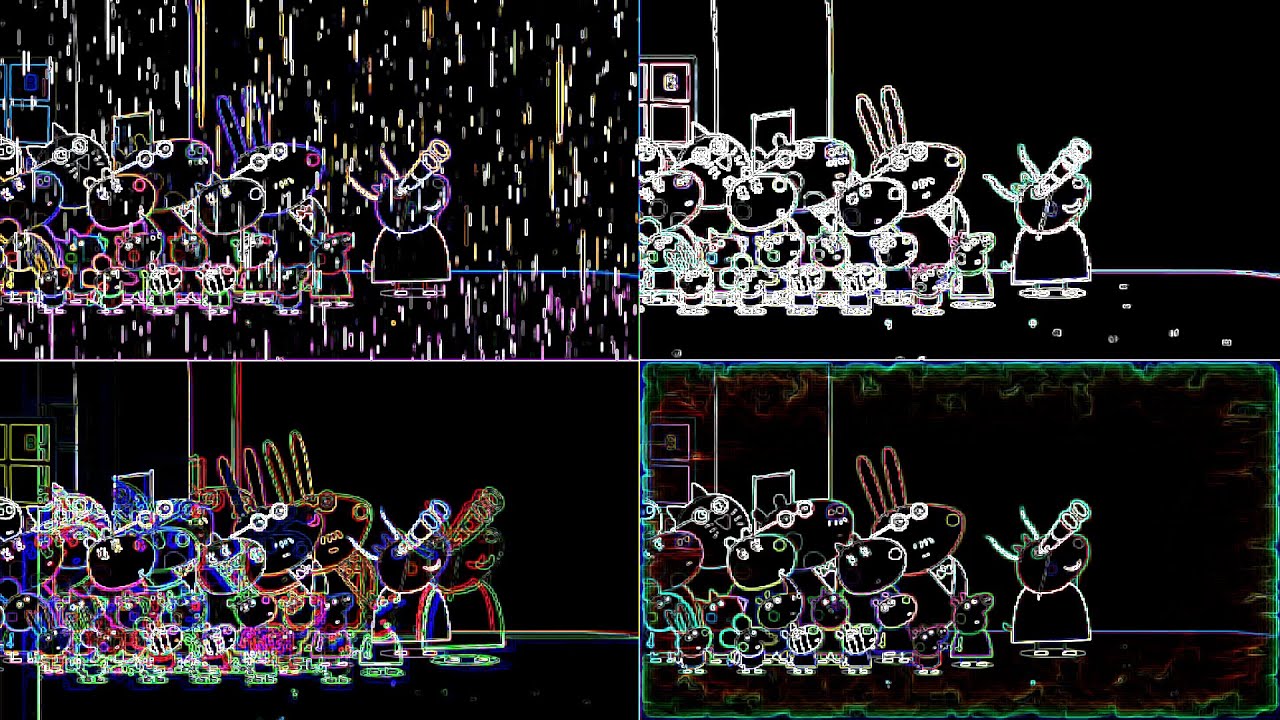 There She Goes! No Wait! Daddy Pig! Vocoded Peppa Pig (Sponsored by: Klasky Csupo 2001 Effects)