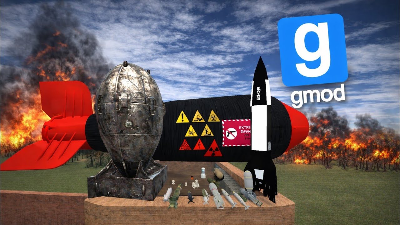 GMod BIG MAZE vs NUKES 💥 | Ultimate Destruction Test