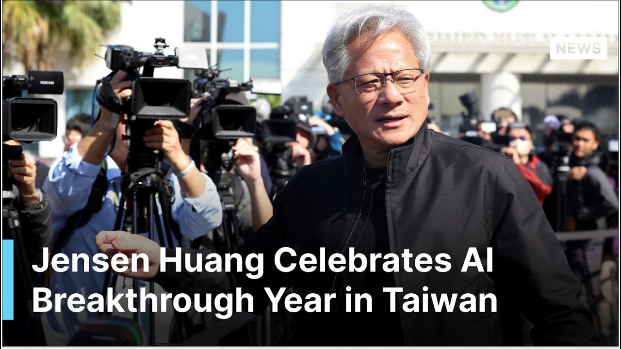 BREAKING: Nvidia CEO Jensen Huang Arrives in Taipei, Praises Taiwan Teams at Weiya Banquet | AI1G