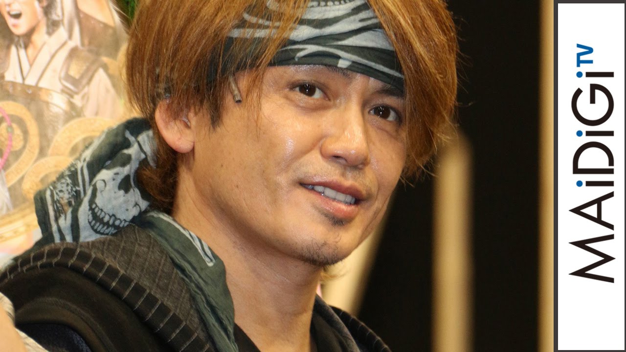 諸星和己、SMAPに「いつでもメンバーになるから！」　解散報道にコメント　舞台「Honganji」公開けいこ2　#Kazumi Morohoshi　#Press conference