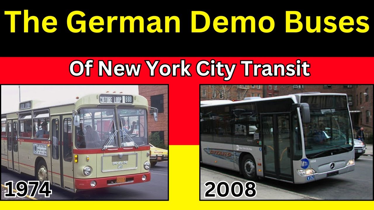 MTA GLOBAL BUS SEARCH: NYCT German Demo Buses of 1974 & 2008